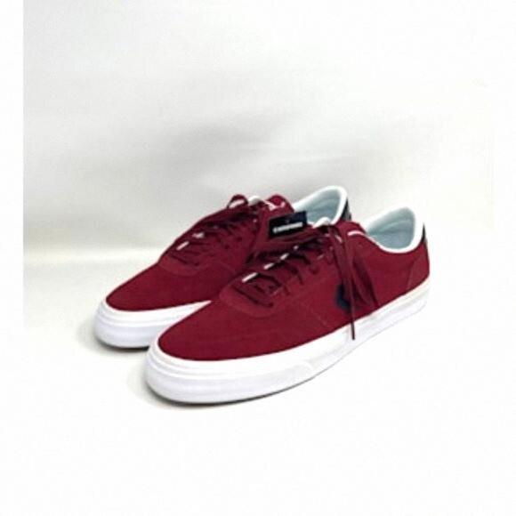 ?MEGA SALE?Converse Boulevard Men OX Back Alley Brick 17072 Nubuck Red White main image 6